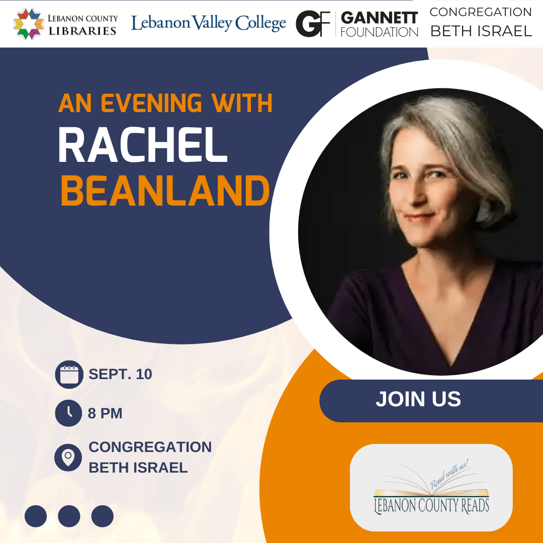 Rachel Beanland, author of The House is on Fire, will speak September 10!
