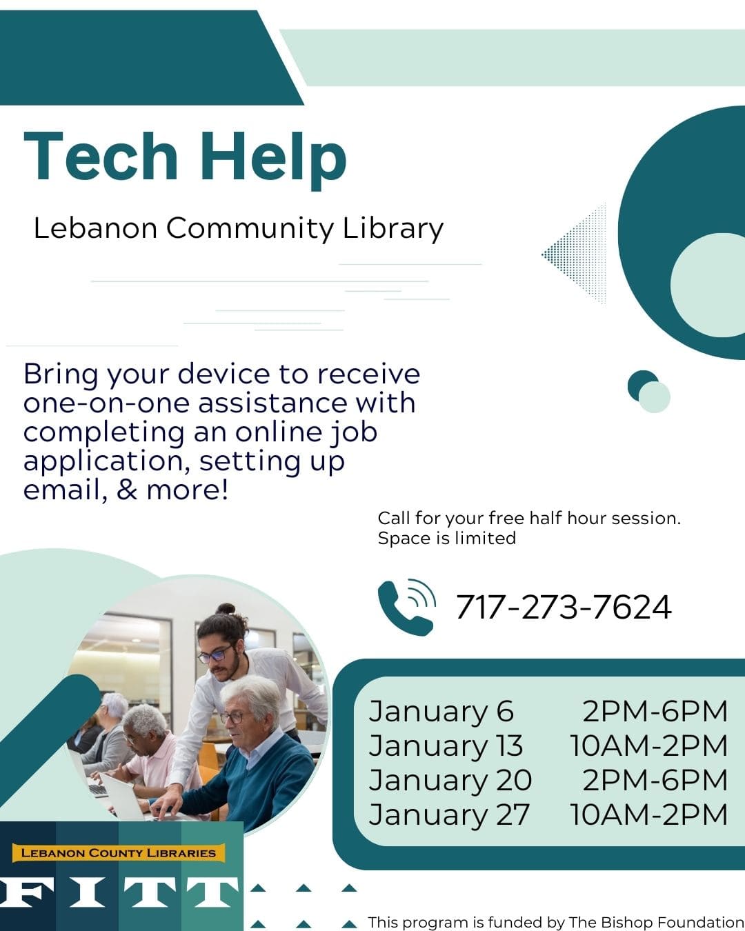 Tech Help at Lebanon Library