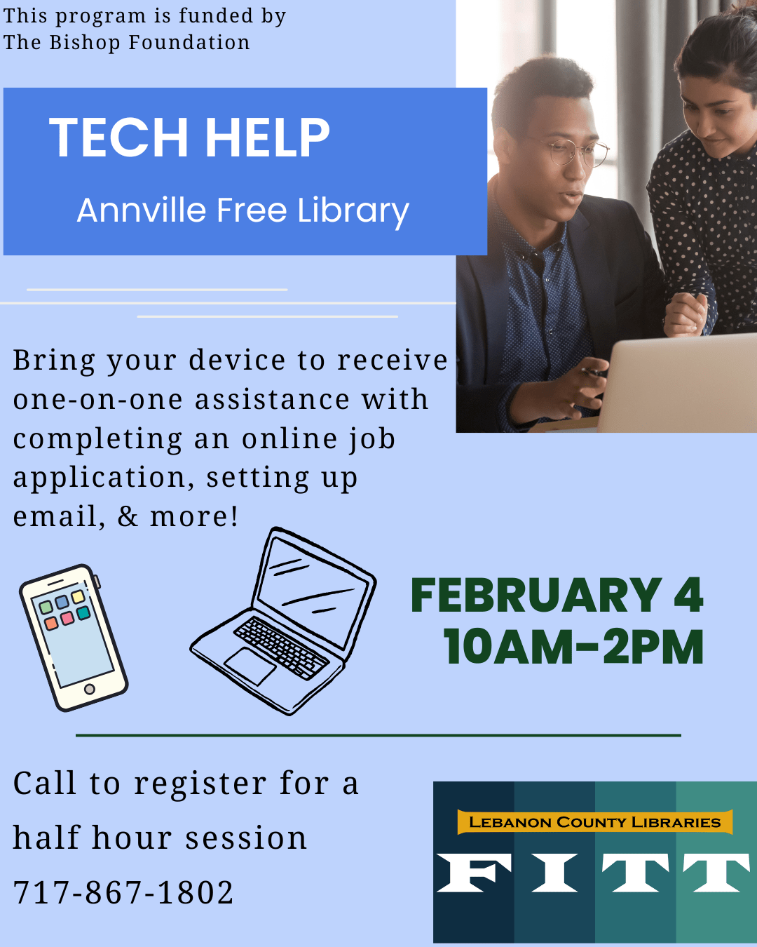 February Tech Help at Annville