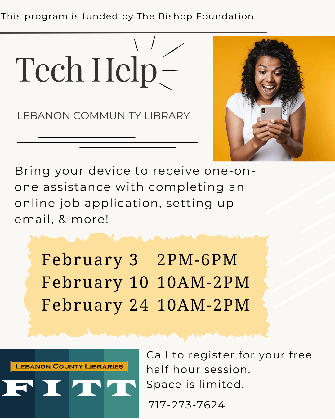 February Tech Help at Lebanon