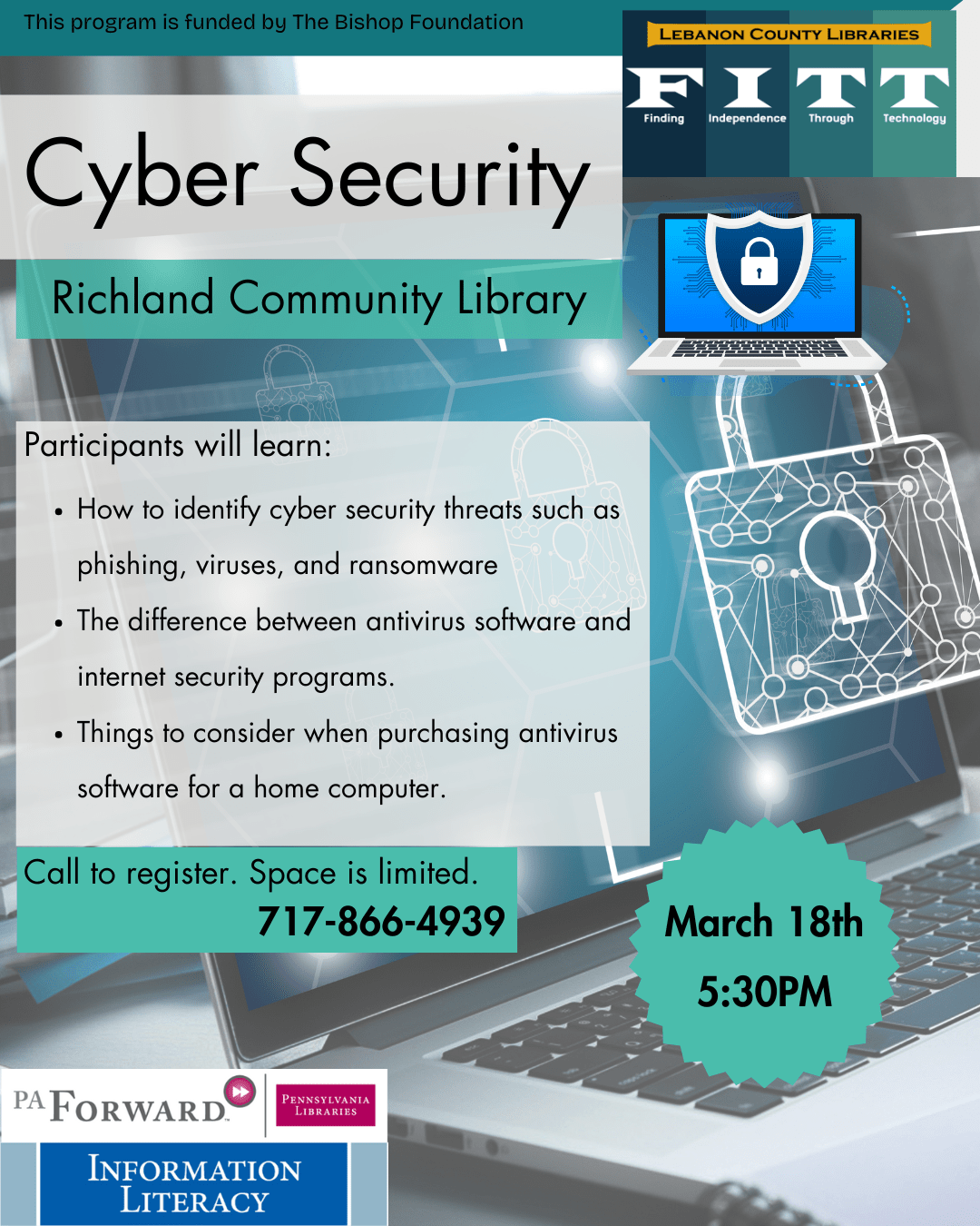 Cyber Security at Richland in March