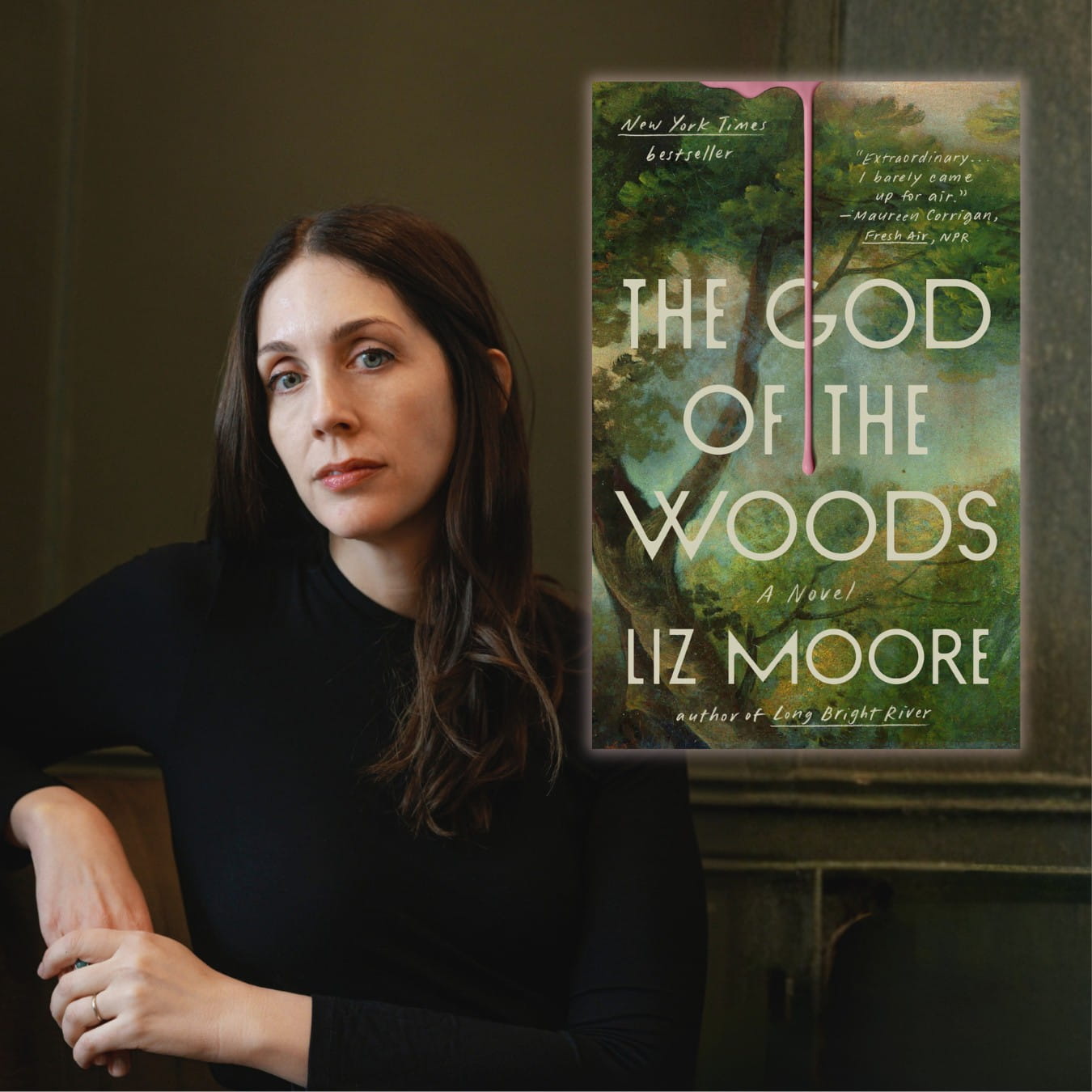 Liz Moore, author of The God of the Woods