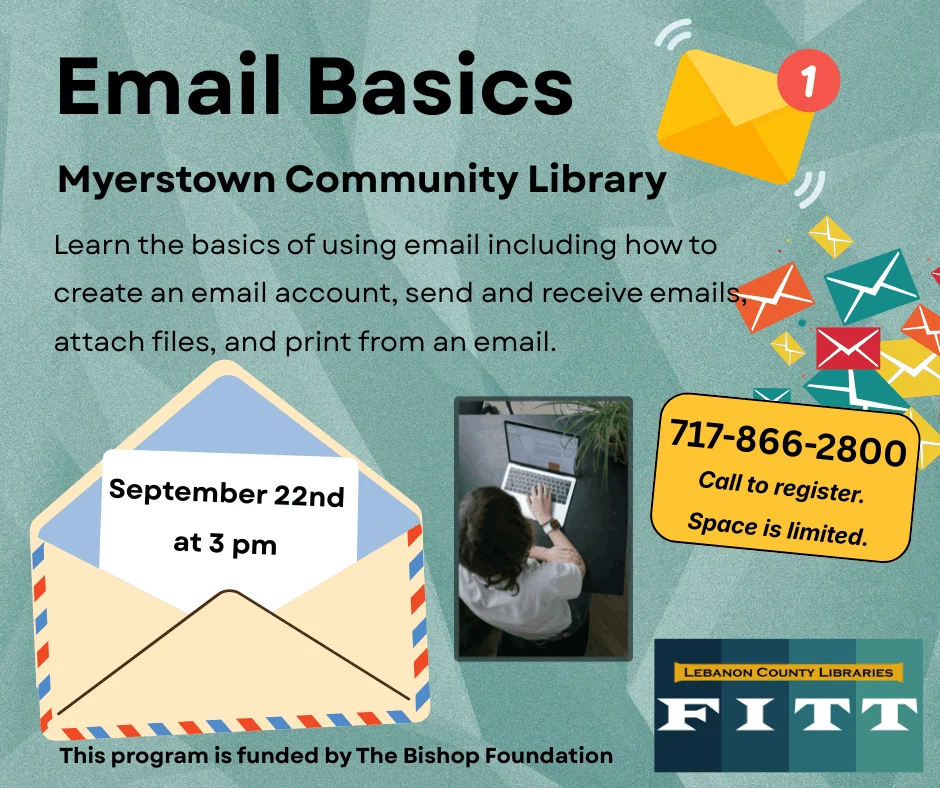 Email Basics at the Myerstown Library